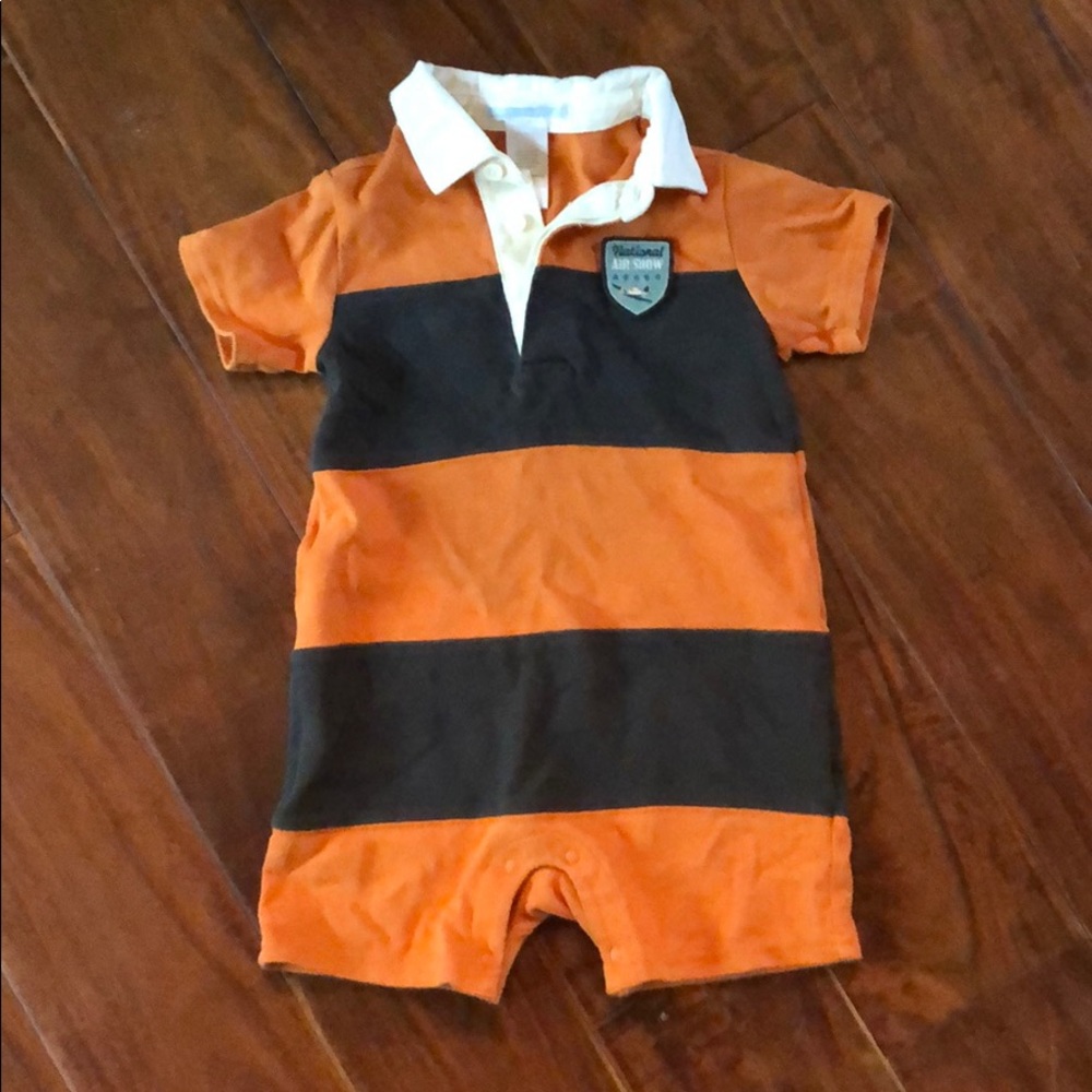 Janie and Jack Boys Romper 6-12 months